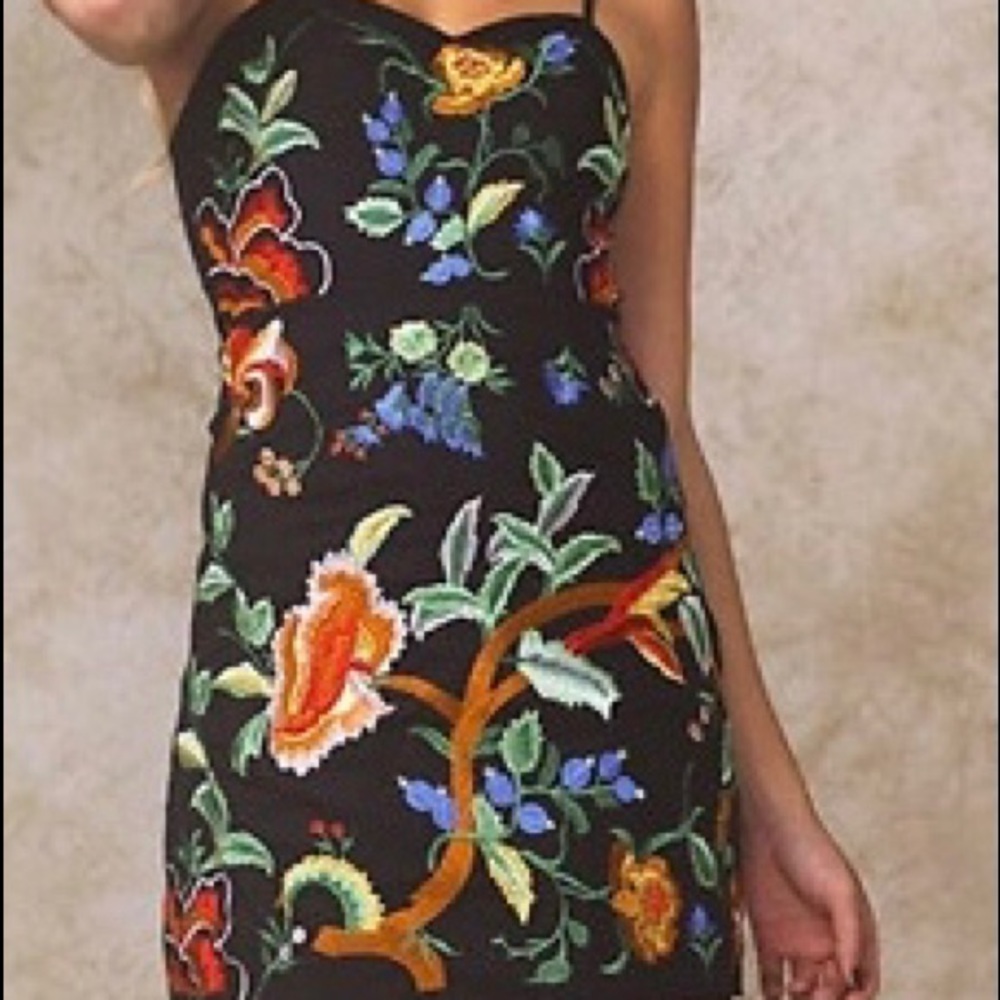 Selfie Leslie Ann Embroidered Dress - Picture 4 of 4
